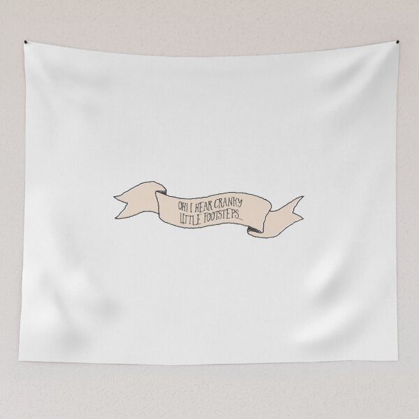Item preview, Oh, I hear cranky little footsteps... designed and sold by Littlezilla.