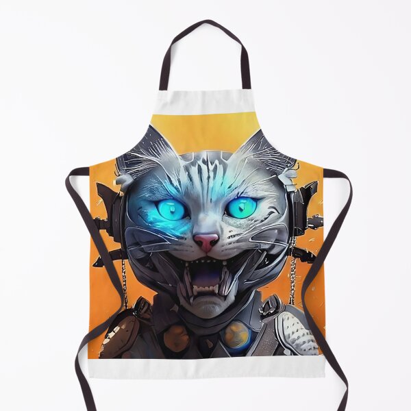 Aperçu de l'œuvre Chat cybernétiquement augmenté créée et vendue par Catagraphic.