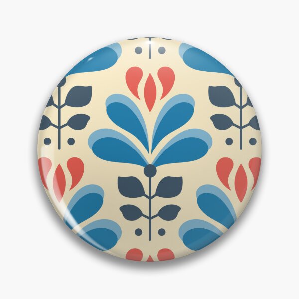 Item preview, 2122 - Scandinavian floral pattern designed and sold by RouCouCou.