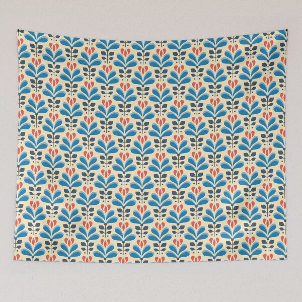 Item preview, 2122 - Scandinavian floral pattern designed and sold by RouCouCou.