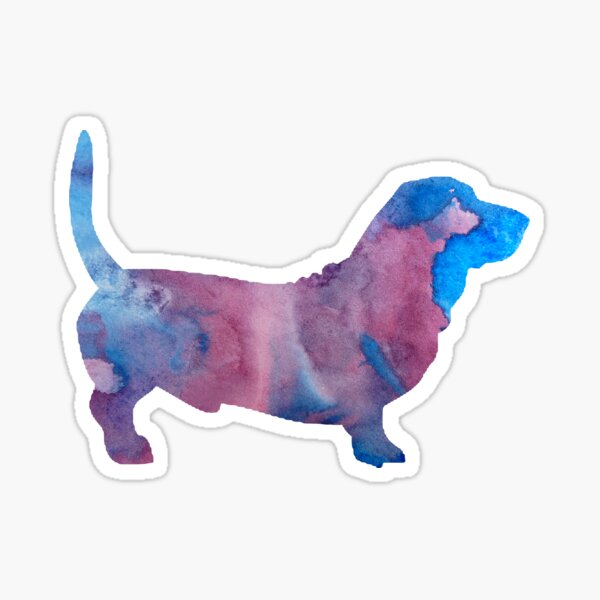 Basset hound Sticker