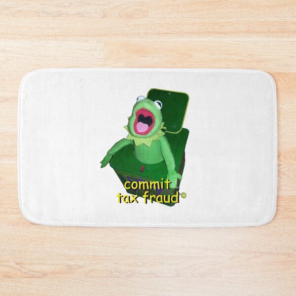 Item preview, Commit Tax Fraud Cursed Meme designed and sold by BetterLeo.