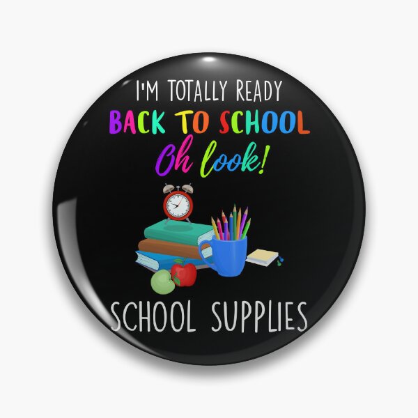 Item preview, I'm Totally Ready Back To School Oh Look School Supplies designed and sold by hanryhodaky80.
