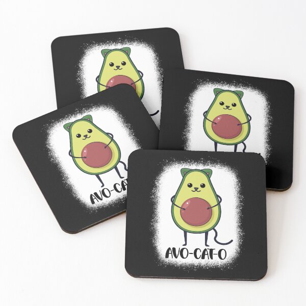 Item preview, Avo-Cat-O Funny Avocado Cat Lover Mashup Avocato designed and sold by GravitiTees.