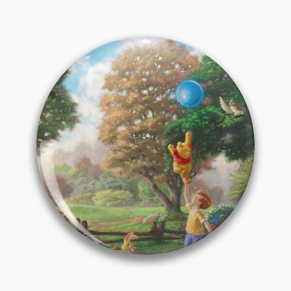 Item preview, Bear, Balloon, & Friends Fine Art Painting designed and sold by Rainbows Galore.