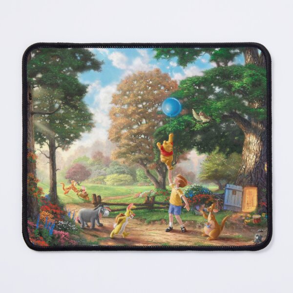 Item preview, Bear, Balloon, & Friends Fine Art Painting designed and sold by Rainbows Galore.