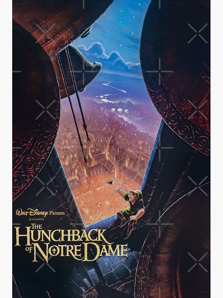 Poster The Hunchback Of Notre Dame Poster For Sale By Brussouilisse Redbubble 3980