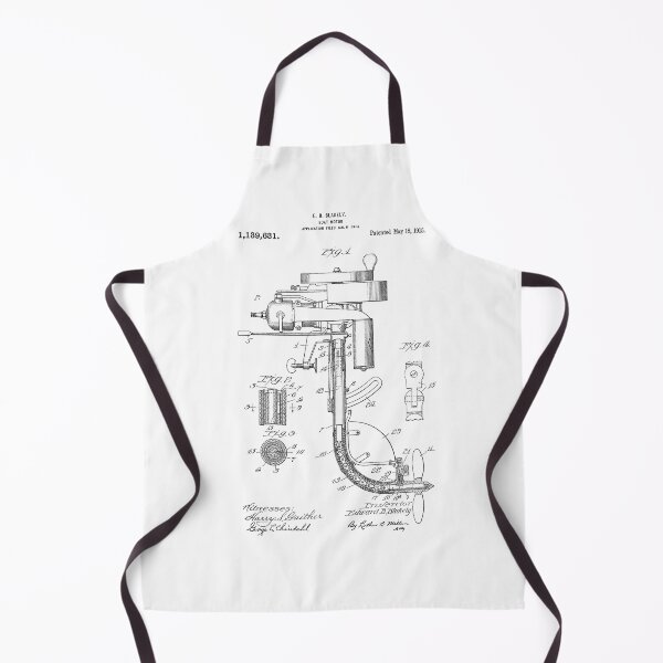 Item preview, Boat Motor Patent - E. B. Blakely - January 9, 1914 - Black Version designed and sold by Aliasandco.