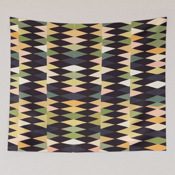 Item preview, Ethnic Scandinavian Abstract Diamond Digital Art designed and sold by MyArt23.