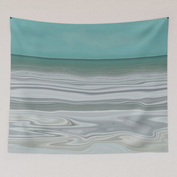 Item preview, Calming Abstract Ocean and Sea Foam Beach House Decor Coastal Vibes Art 8 of 20  designed and sold by Beachy.