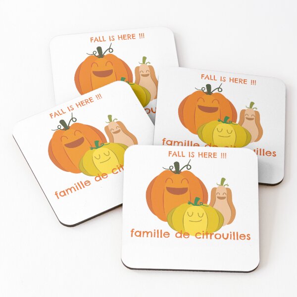 Item preview, Pumpkin Family_Fall is Here designed and sold by Meatredbubble.