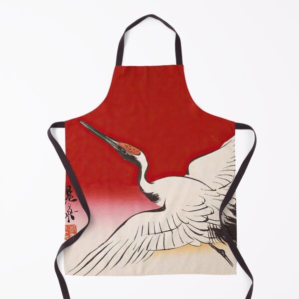 Item preview, Rising Sun and Crane - Shibata Zeshin designed and sold by Onodera.