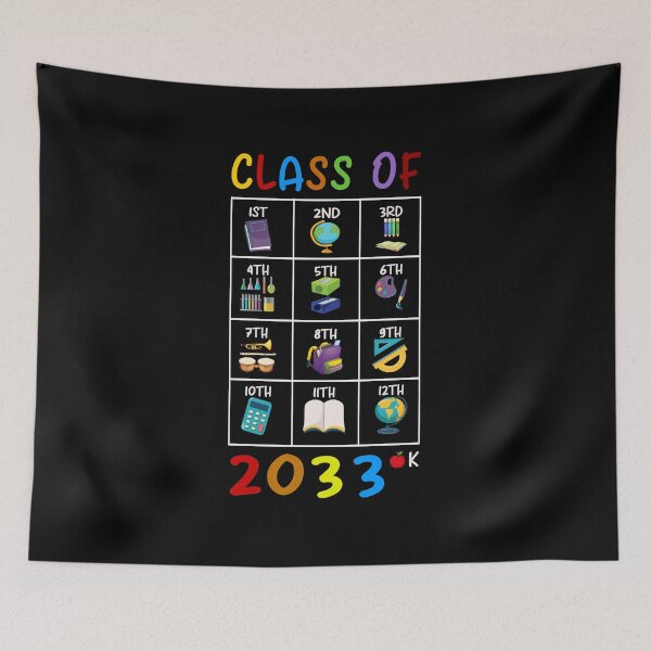Item preview, K-12th Grade Graduation Class Of 2033 designed and sold by hanryhodaky80.