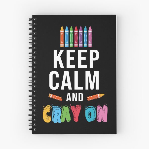 Item preview, Keep Calm And Crayon Back To School Kindergarten Art designed and sold by hanryhodaky80.