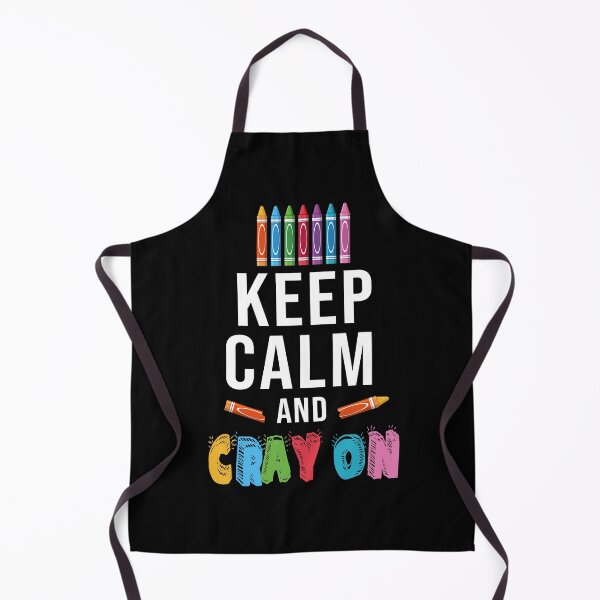 Item preview, Keep Calm And Crayon Back To School Kindergarten Art designed and sold by hanryhodaky80.