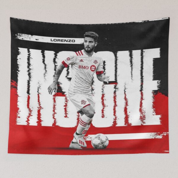 Item preview, Lorenzo Insigne Art designed and sold by AniqLaibah.