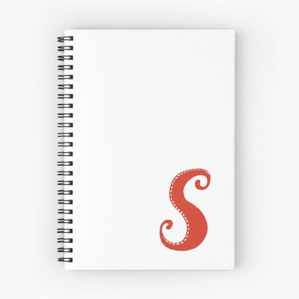 Item preview, Letter S Red initial monogram alphabet S capital S designed and sold by Antique-Gifts.