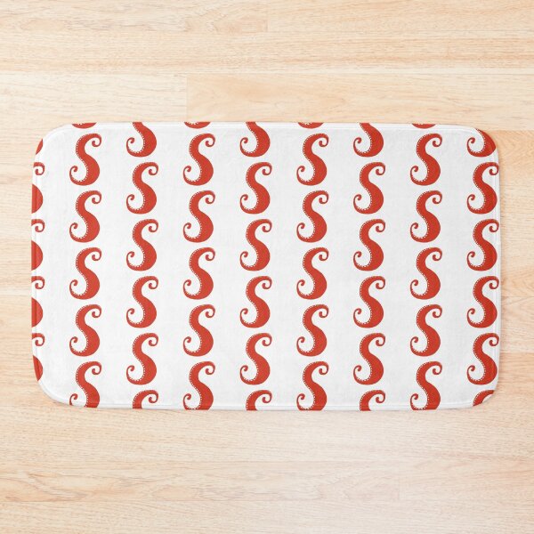Item preview, Letter S Red initial monogram alphabet S capital S designed and sold by Antique-Gifts.