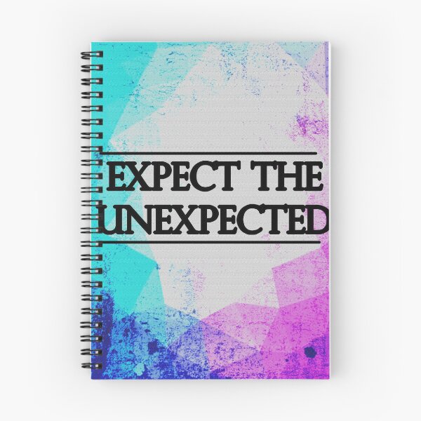 Item preview, Expect the Unexpected- Gradient Typography Design designed and sold by StylishTayla.