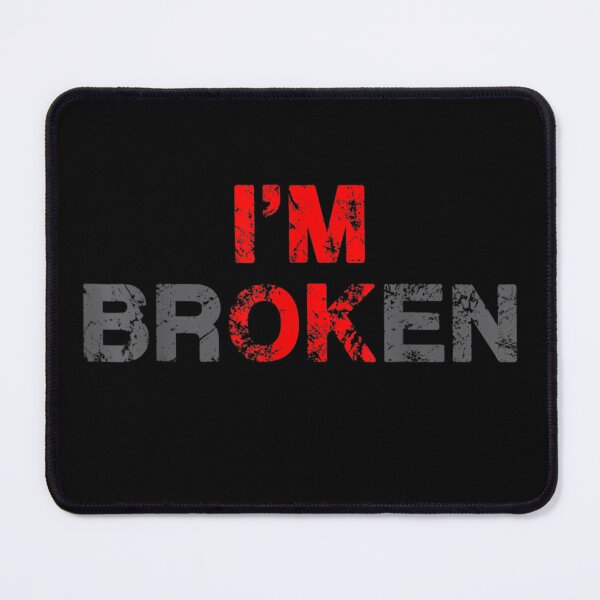 Item preview, I'm Ok I'm Broken Invisible Illness Men Women I Am Ok Broken T-Shirt designed and sold by xteamdesign.