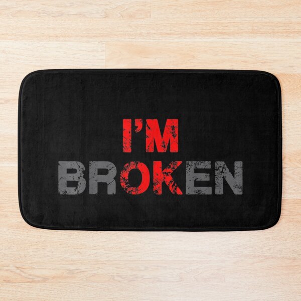 Item preview, I'm Ok I'm Broken Invisible Illness Men Women I Am Ok Broken T-Shirt designed and sold by xteamdesign.
