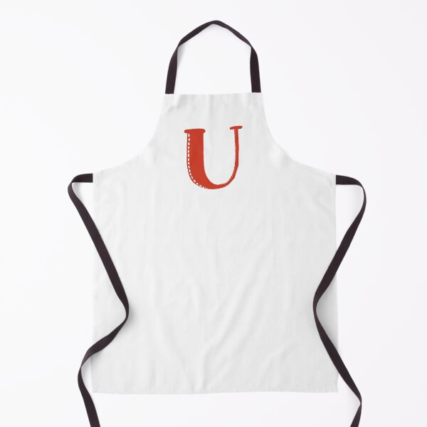 Item preview, Letter U Red initial monogram alphabet U capital U designed and sold by Antique-Gifts.