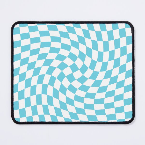 Item preview, Twisted Checkerboard - Blue and White designed and sold by Ayoub14.