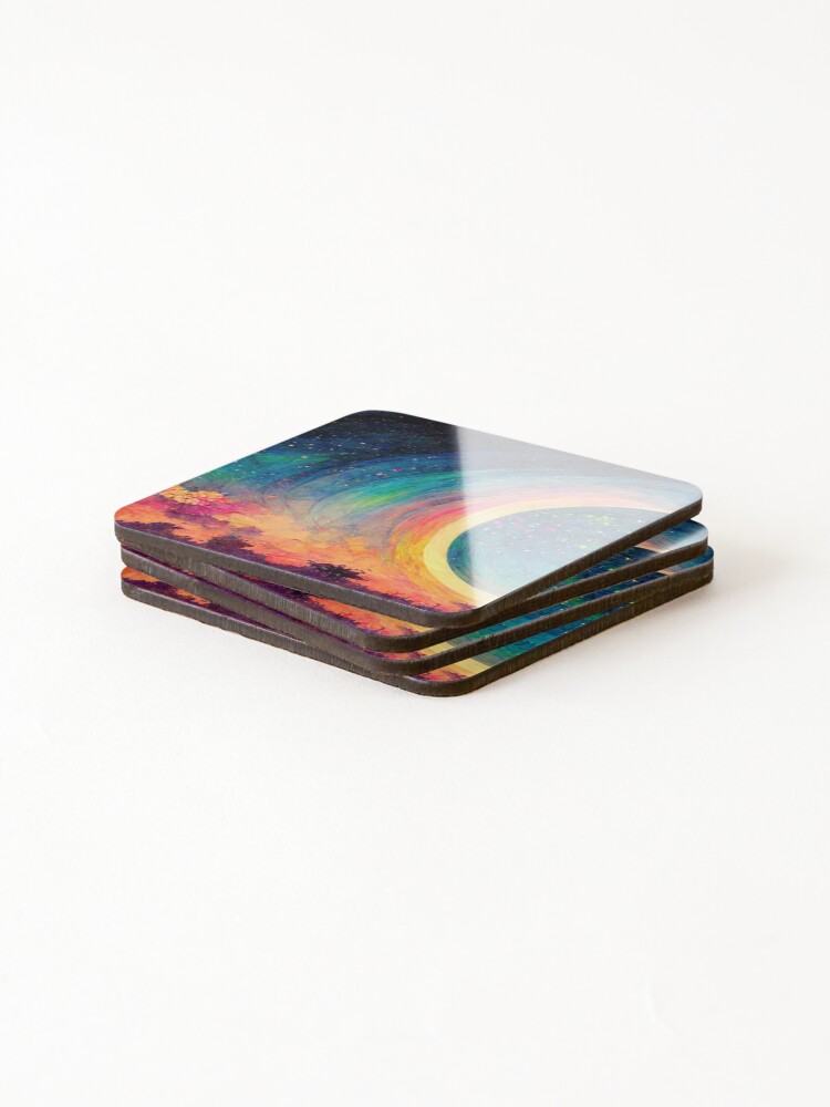 Thumbnail 4 of 5, Coasters (Set of 4), Random Accidents designed and sold by ThinkFunDesign.