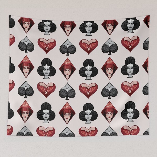 Item preview, Queens of the Deck (pattern) designed and sold by Sam Pea.