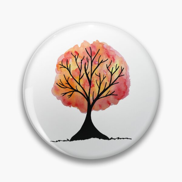 Artikelvorschau, Herbstbaum-Aquarell entworfen und verkauft von kmstudio.