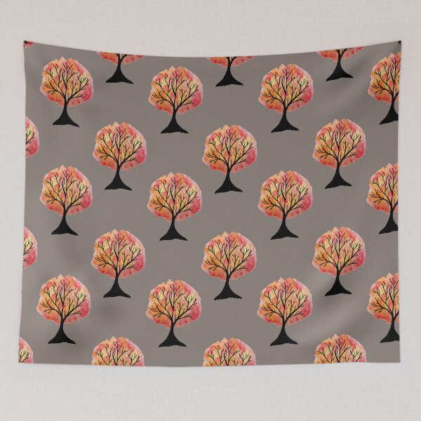 Item preview, Autumn Tree Watercolor designed and sold by kmstudio.