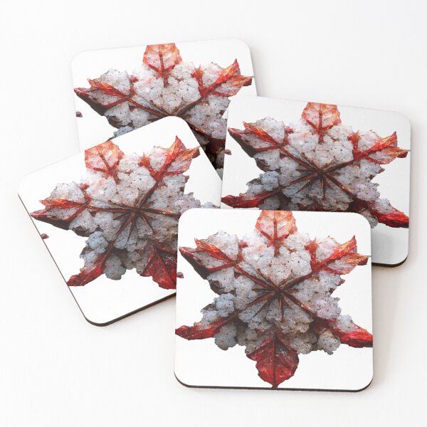 Item preview, Red snowflake from blood. designed and sold by Maniock.