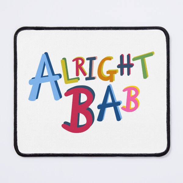 Item preview, ALRIGHT BAB designed and sold by Helen McCartney Designs.