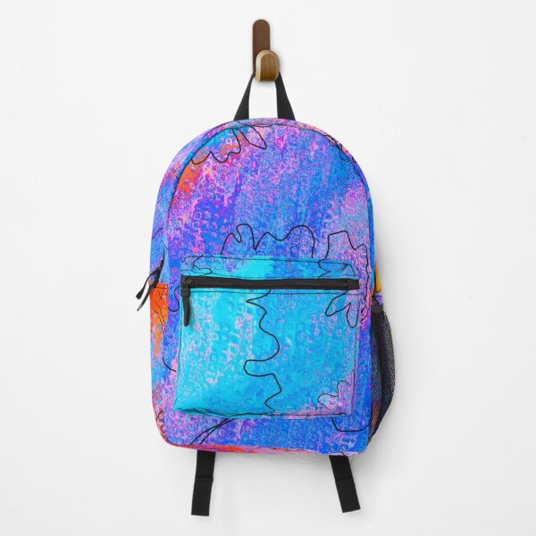 Item preview, Gingko blue and orange garden designed and sold by virtualedu.