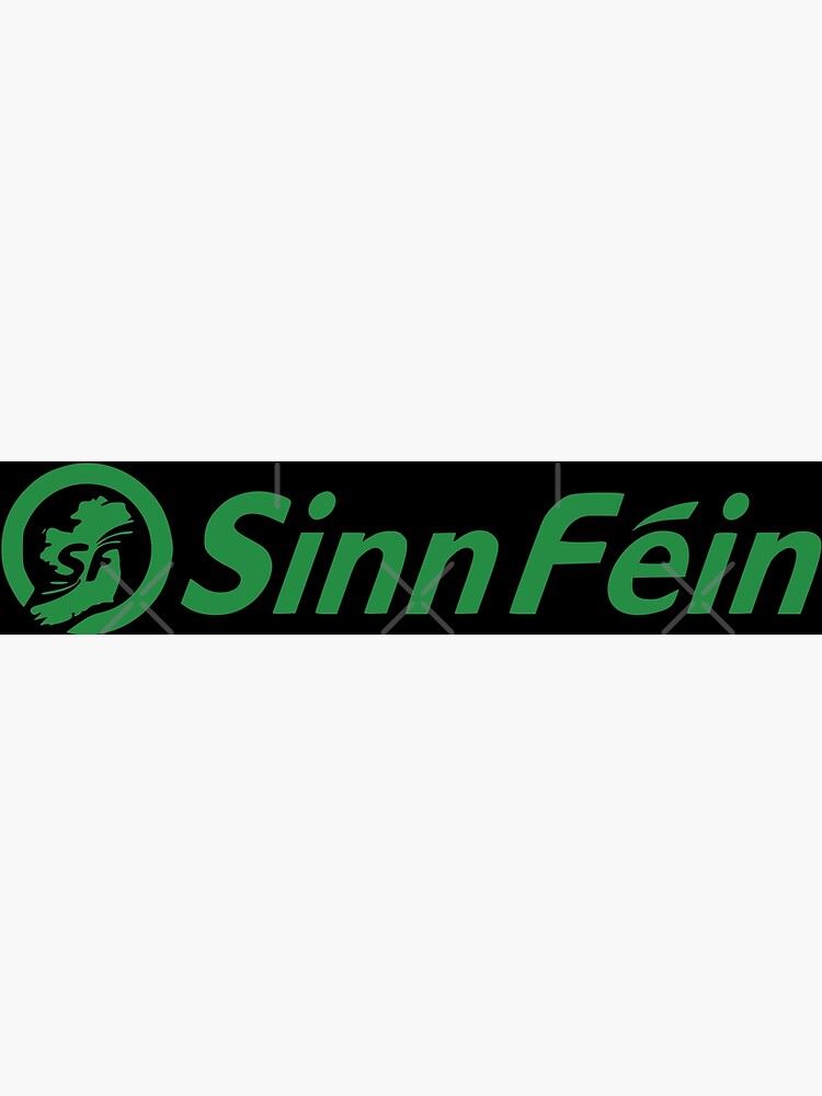 Logo Of Sinn F In Poster For Sale By Shav Redbubble