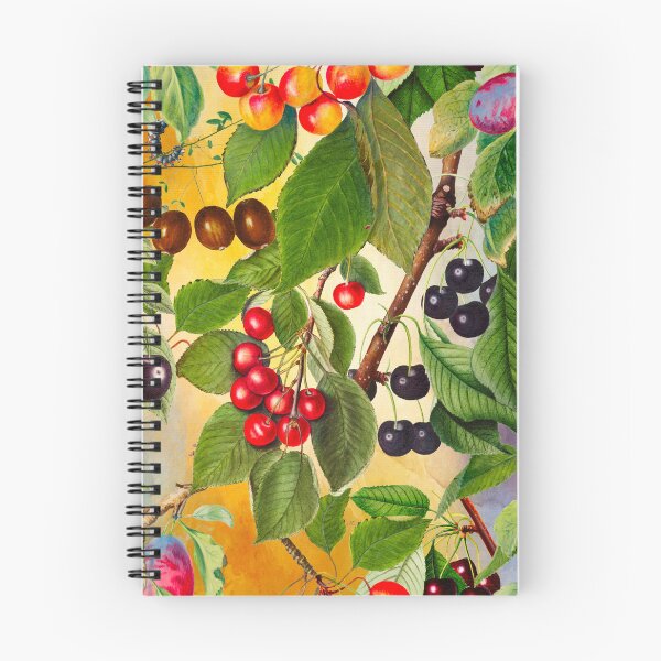 Item preview, Exotic tropical floral leaves and fruits, botanical pattern, tropical plants, yellow fruit pattern designed and sold by ZeinabTaha.