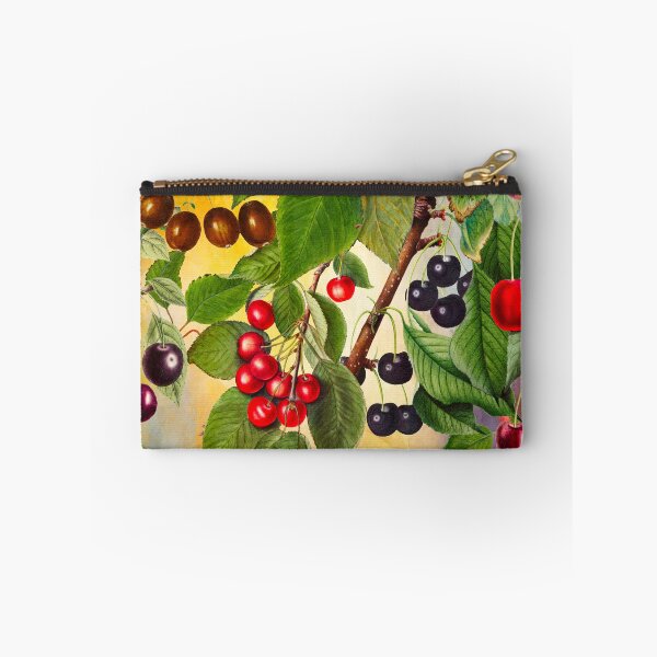 Item preview, Exotic tropical floral leaves and fruits, botanical pattern, tropical plants, yellow fruit pattern designed and sold by ZeinabTaha.