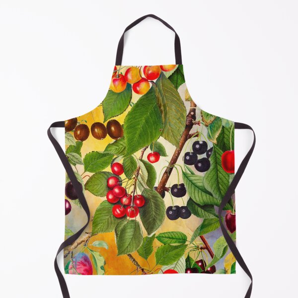 Item preview, Exotic tropical floral leaves and fruits, botanical pattern, tropical plants, yellow fruit pattern designed and sold by ZeinabTaha.