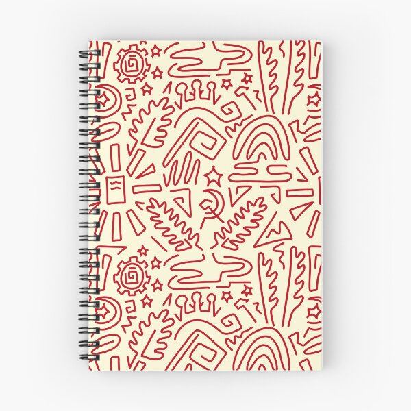 Item preview, Communist Abstract Doodle pattern designed and sold by BluebellPainter.