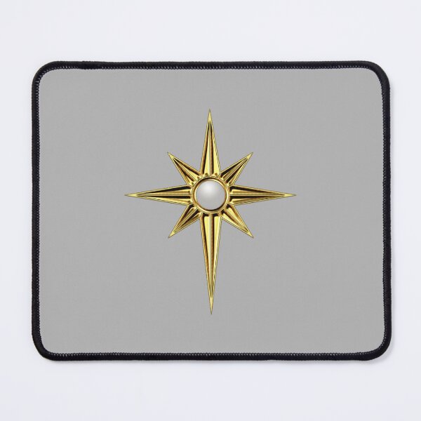 Item preview, Lady Galadriel star, elven, badge, Rings of power, queen, warrior designed and sold by nitty-gritty.