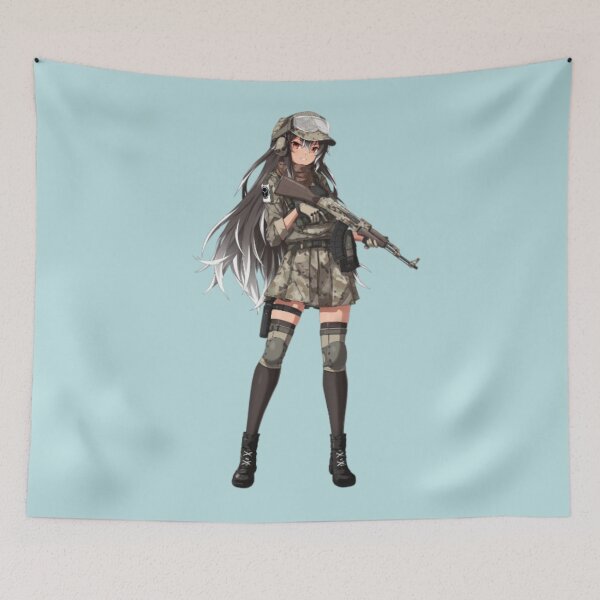 Item preview, Military Anime Girl designed and sold by MaximusKova.
