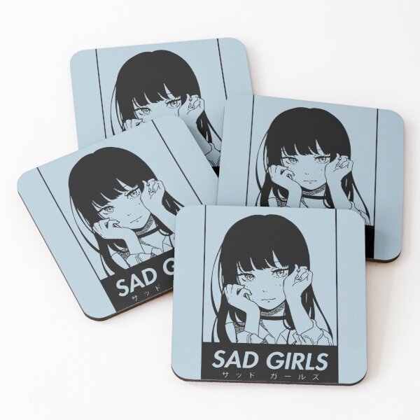 Item preview, Sad Anime Girl designed and sold by PalmMurrdg.