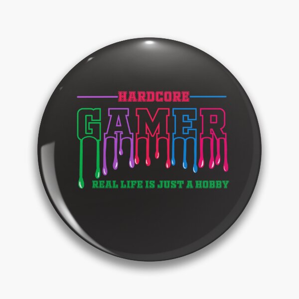 Item preview, GAMER Real life is just a hobby designed and sold by OnlyCoolDesigns.