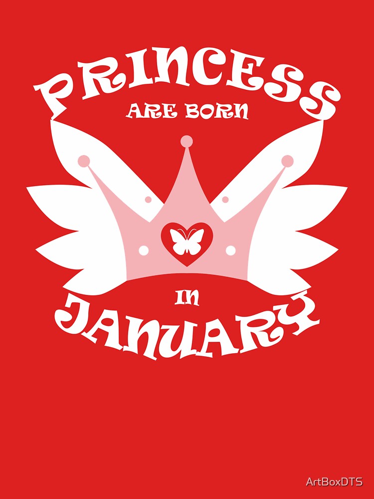 Princess Are Born In January by ArtBoxDTS