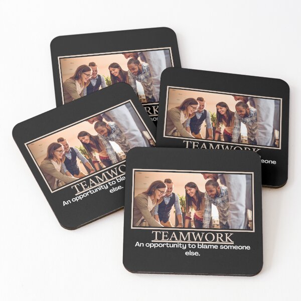 Item preview, Teamwork- Demotivational Poster designed and sold by DesignsByDaddy.