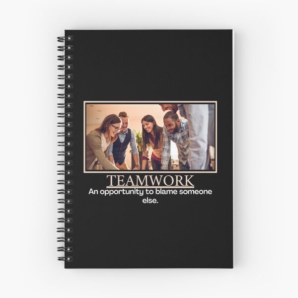 Item preview, Teamwork- Demotivational Poster designed and sold by DesignsByDaddy.