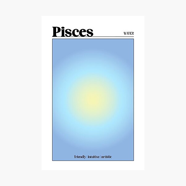 Pisces Photographic Print