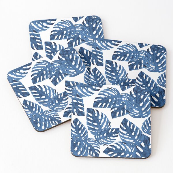 Item preview, Blue Tropical Palm Leaves 3 designed and sold by Harman83.