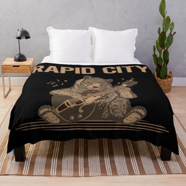 Item preview, Bear With Guitar Rapid City designed and sold by BloodMoneyTwit.