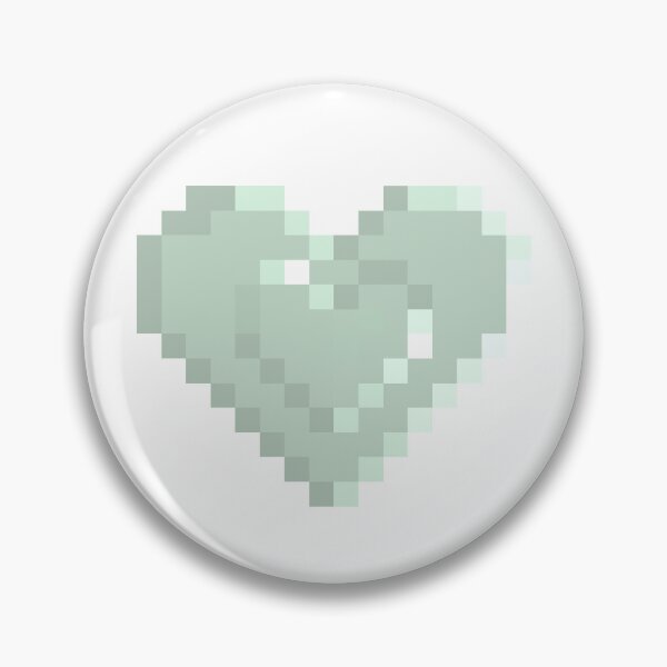 Item preview, Green Pixel Heart designed and sold by pixel-chick.